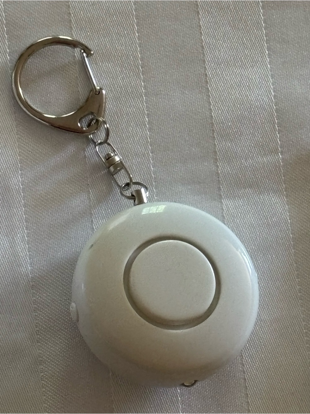 Help Now Alarm Co. 2-in. White Personal Alarm With LED Keychain (NWOT)
